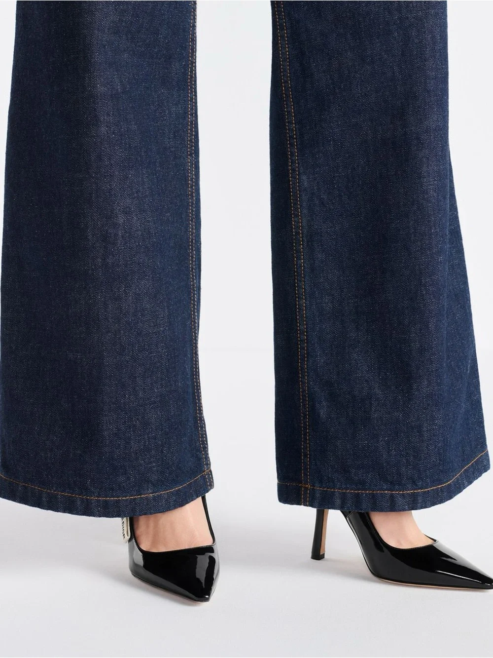 Dior J’Adore Black Patent Slingback Pumps